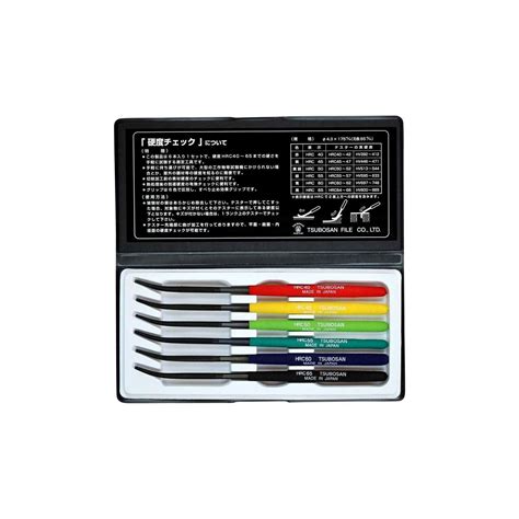 hardness tester checker file|color coded hardness tester.